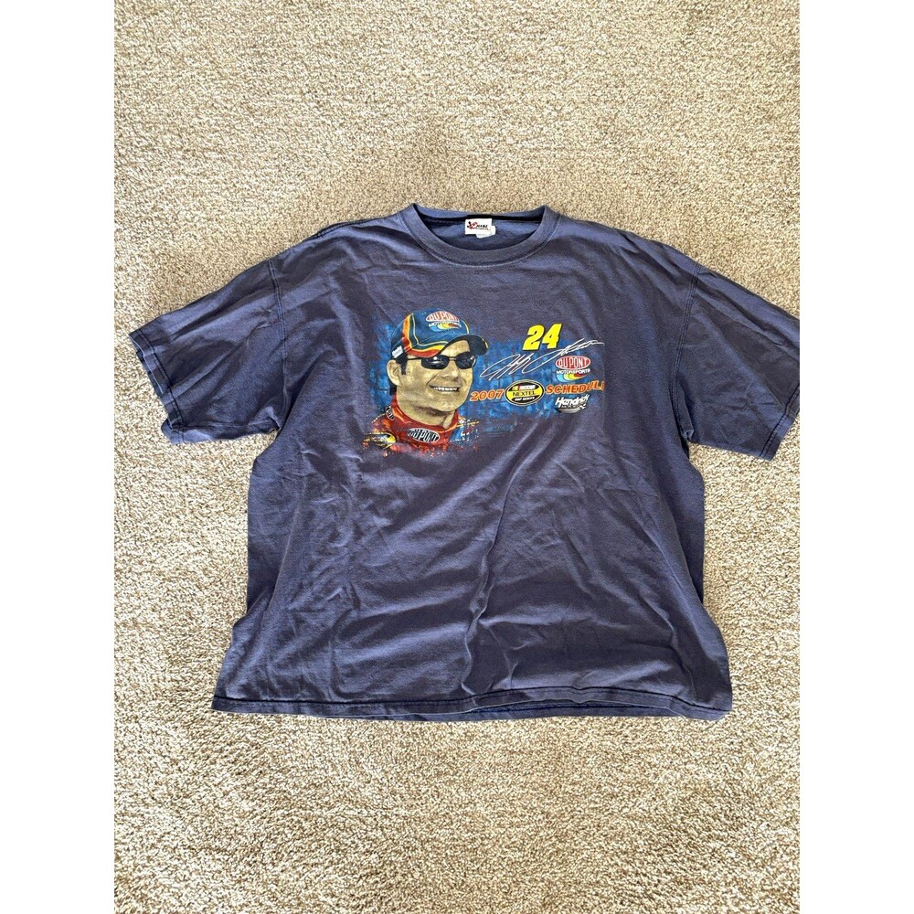 Chase Authentics NASCAR Jeff Gordon #24 Blue Graphic T-Shirt